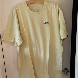 Vans Men's Dull Yellow Short Sleeve Tee